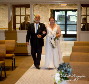 Karen & James at Plymouth Church of the Nazarene Plymouth MI wedding photography
