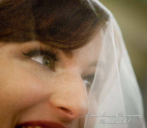 Rebecca & Trevor at Canterbury Castle Lake Orion MI wedding photograph