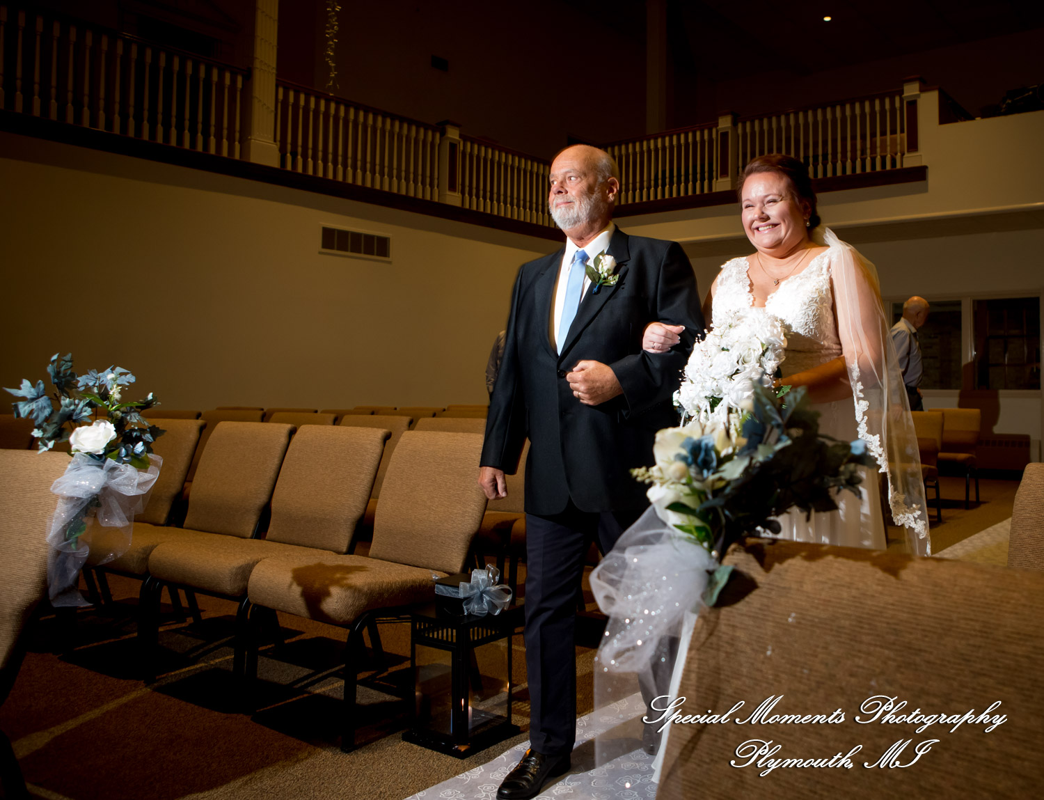 Karen & James at Plymouth Church of the Nazarene Plymouth MI wedding photography