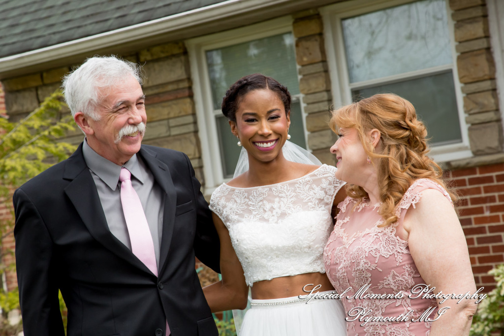 Livia & Clark at Grecian Center Southgate MI wedding photo