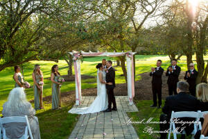 Holly & Jonathan at Stonebridge Golf Course Ann Arbor MI wedding photograph