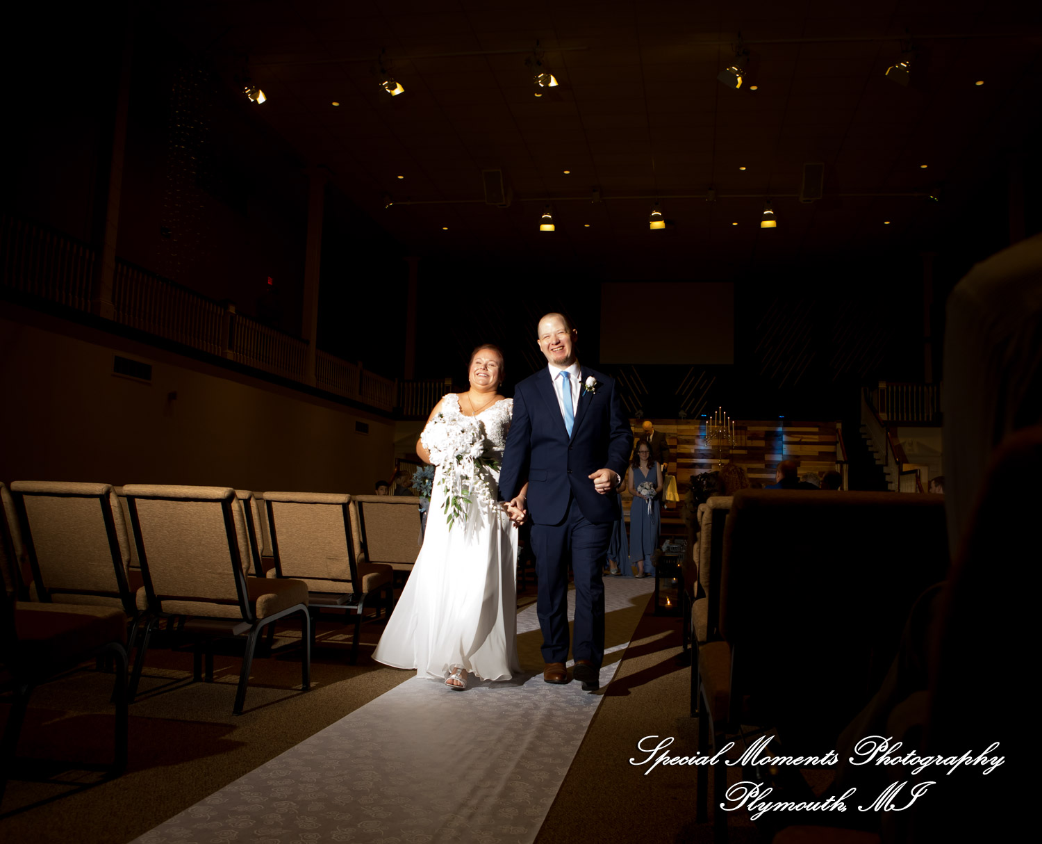Karen & James at Plymouth Church of the Nazarene Plymouth MI wedding photography