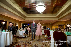 Livia & Clark at Grecian Center Southgate MI wedding photo