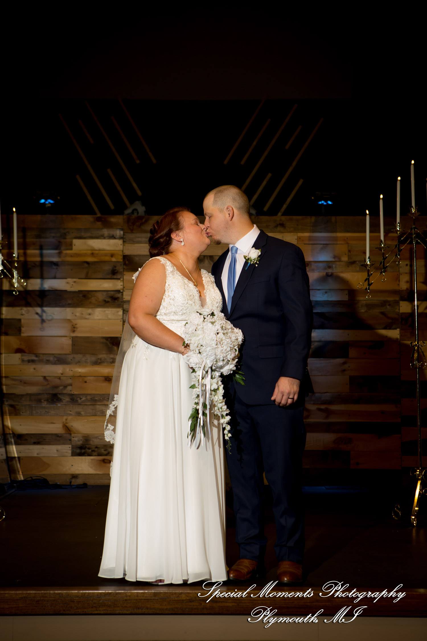 Karen & James at Plymouth Church of the Nazarene Plymouth MI wedding photography