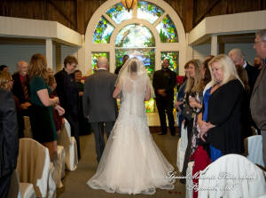 Rebecca & Trevor at Canterbury Castle Lake Orion MI wedding photograph
