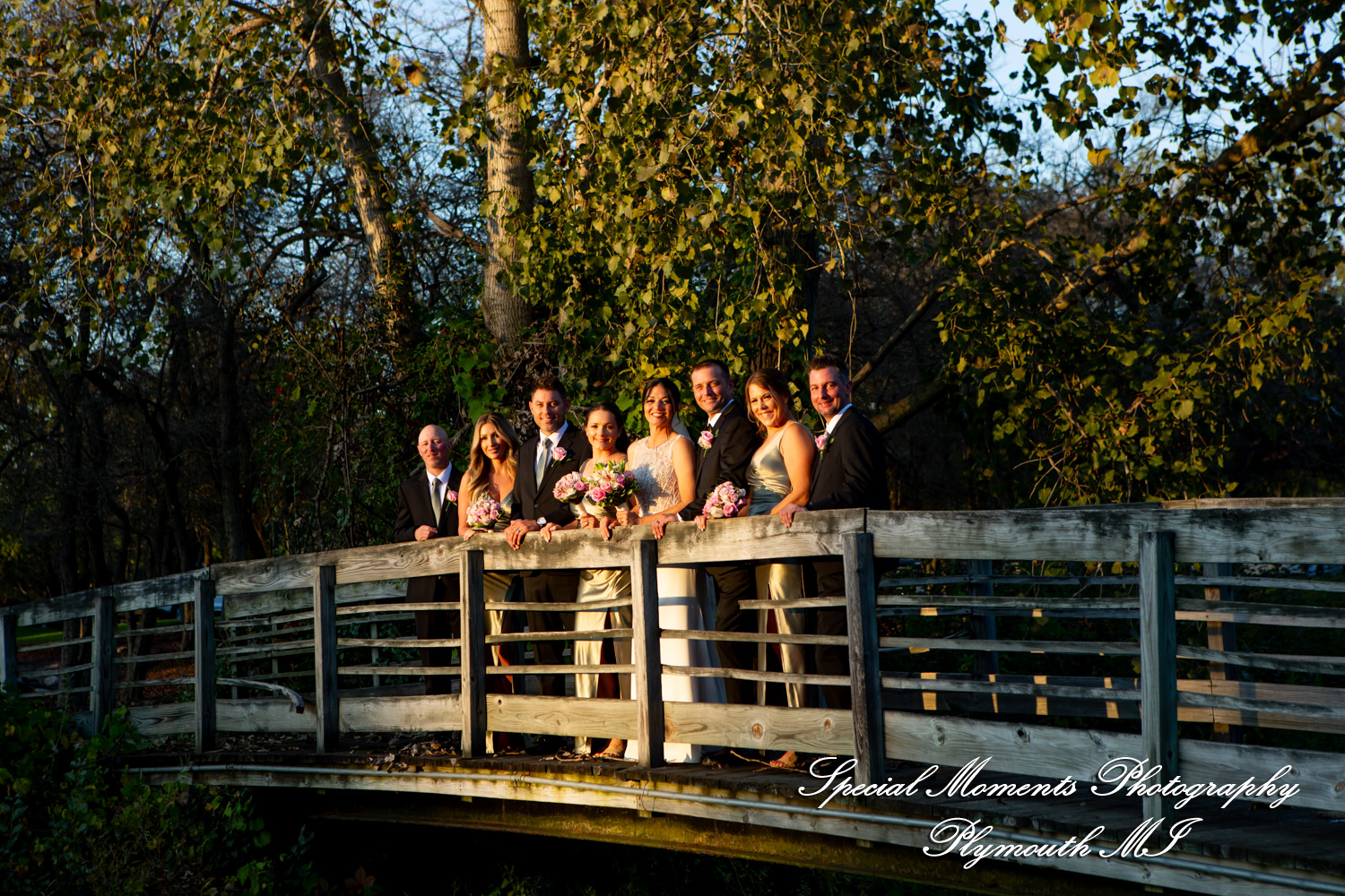 Holly & Jonathan at Stonebridge Golf Course Ann Arbor MI wedding photograph