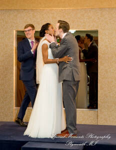 Livia & Clark at Grecian Center Southgate MI wedding photo