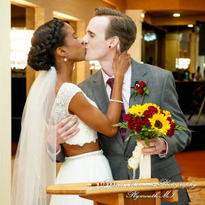 Livia & Clark at Grecian Center Southgate MI wedding photo