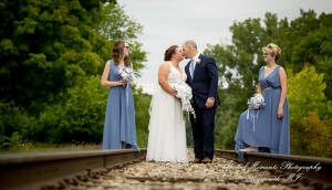 Karen & James at Andiamo Italian Livonia MI wedding photography