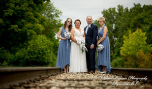 Karen & James at Andiamo Italian Livonia MI wedding photography