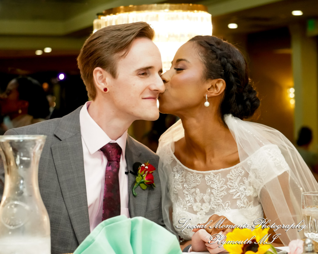 Livia & Clark at Grecian Center Southgate MI wedding photo