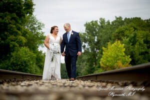Karen & James at Andiamo Italian Livonia MI wedding photography