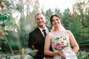 Holly & Jonathan at Stonebridge Golf Course Ann Arbor MI wedding photograph