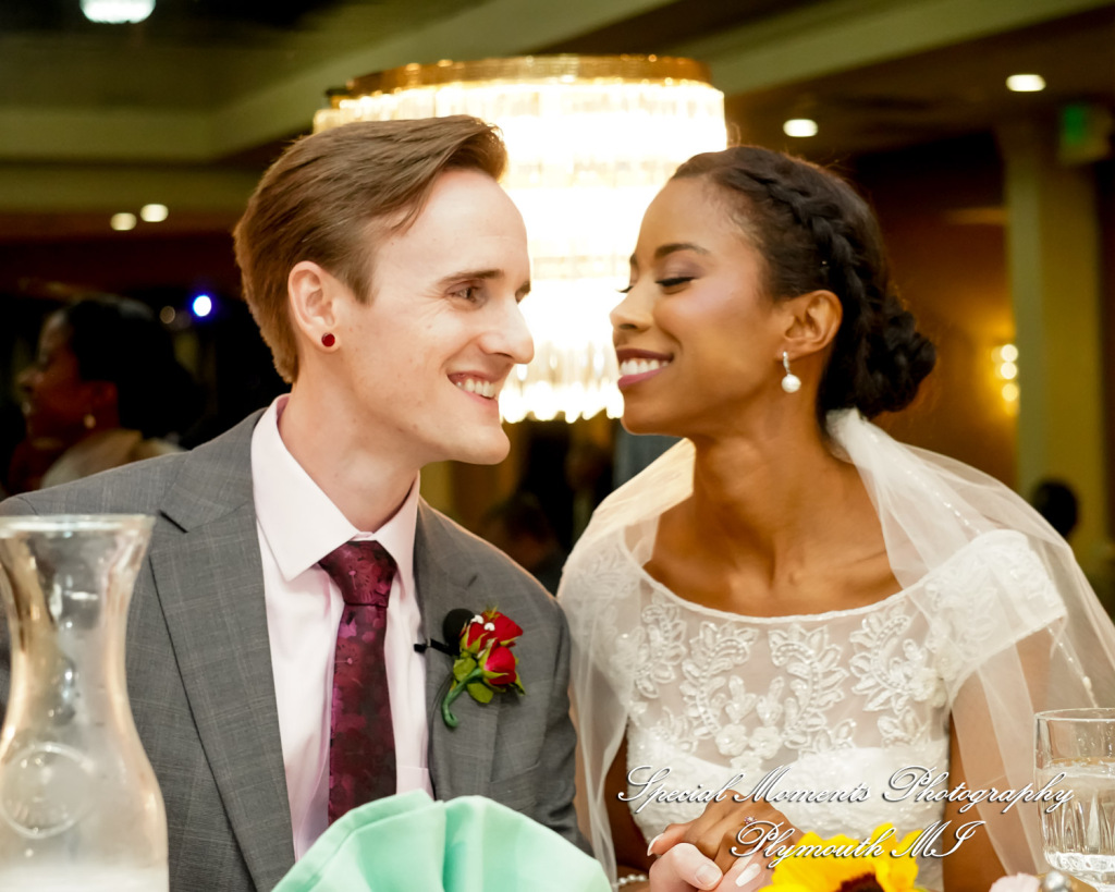 Livia & Clark at Grecian Center Southgate MI wedding photo