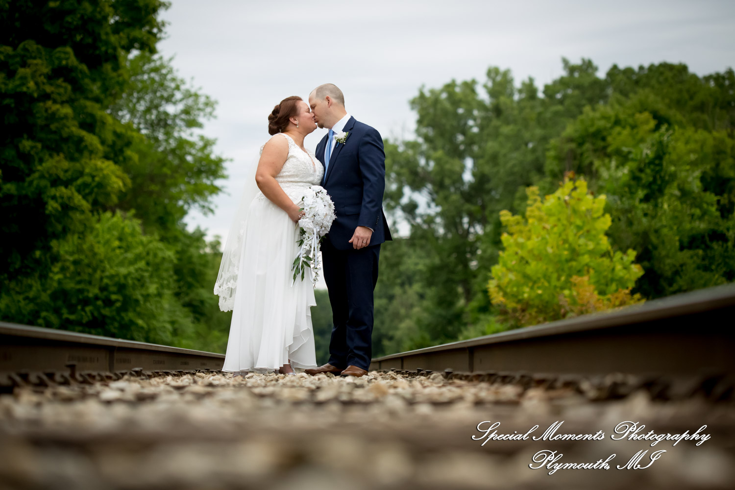 Karen & James at Andiamo Italian Livonia MI wedding photography