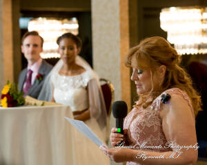 Livia & Clark at Grecian Center Southgate MI wedding photo