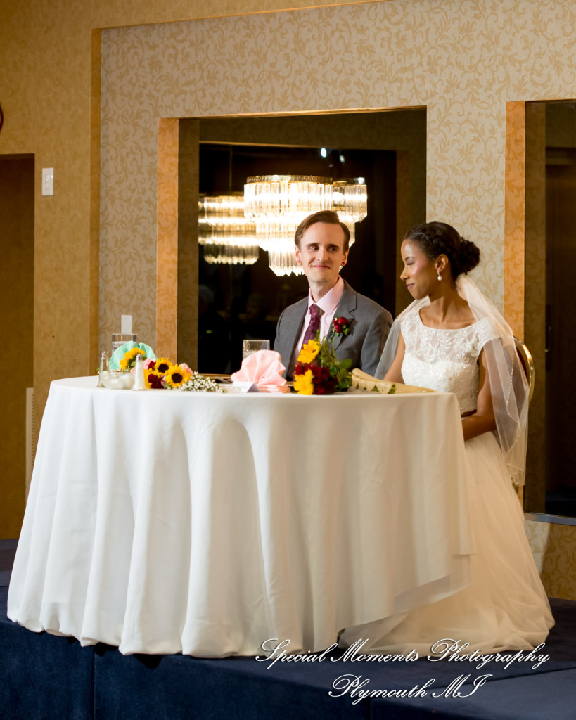 Livia & Clark at Grecian Center Southgate MI wedding photo