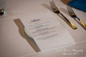 Karen & James at Andiamo Italian Livonia MI wedding photography