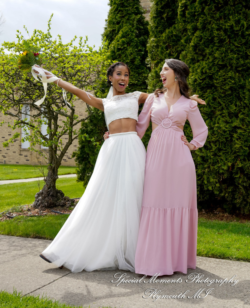 Livia & Clark at Grecian Center Southgate MI wedding photo