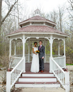 Livia & Clark at Grecian Center Southgate MI wedding photo