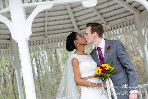 Livia & Clark at Grecian Center Southgate MI wedding photo