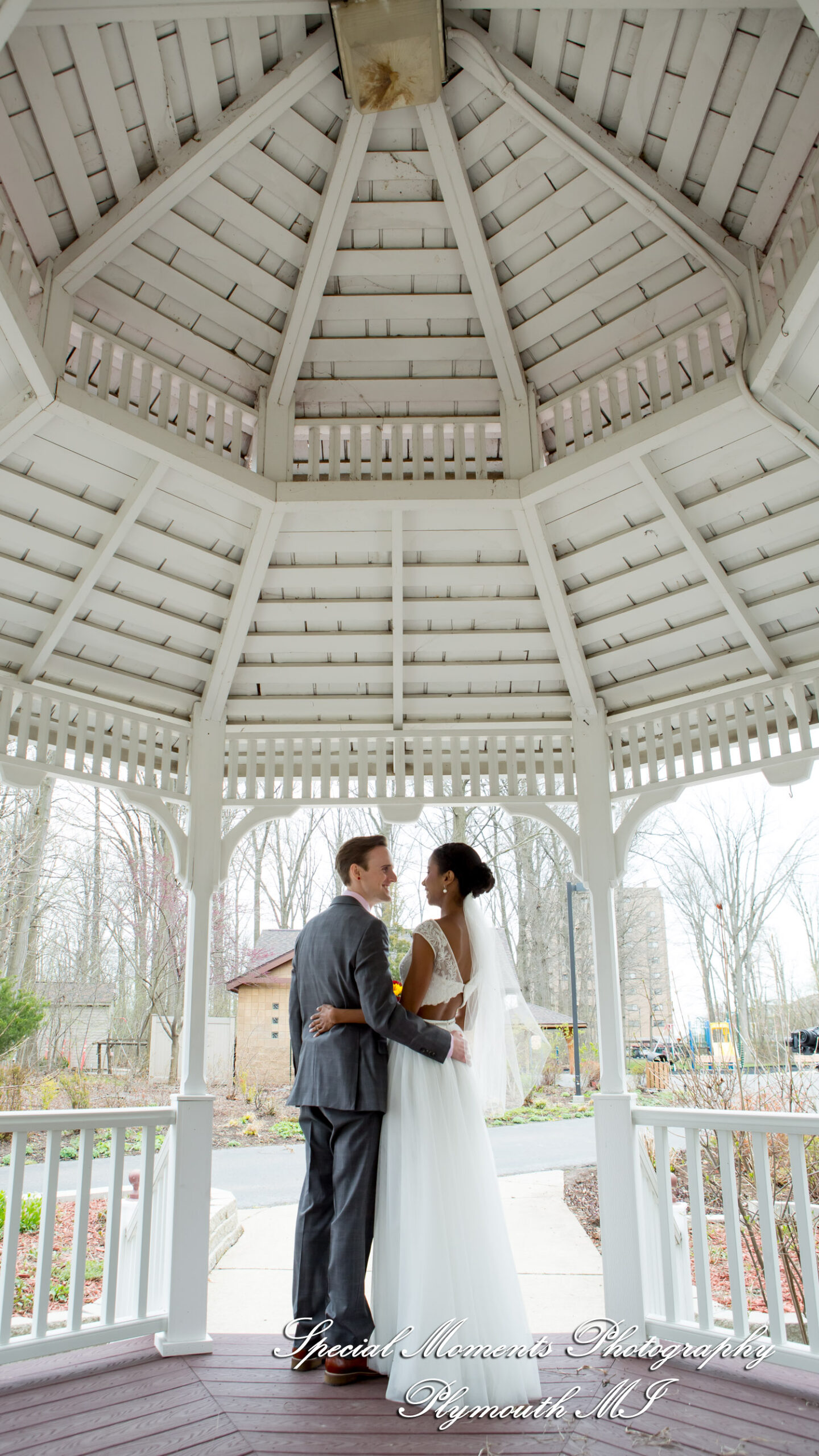 Livia & Clark at Grecian Center Southgate MI wedding photo