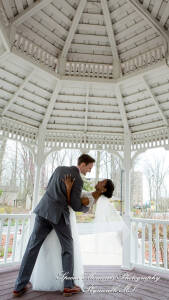 Livia & Clark at Grecian Center Southgate MI wedding photo