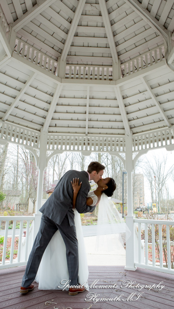 Livia & Clark at Grecian Center Southgate MI wedding photo