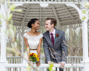 Livia & Clark at Grecian Center Southgate MI wedding photo