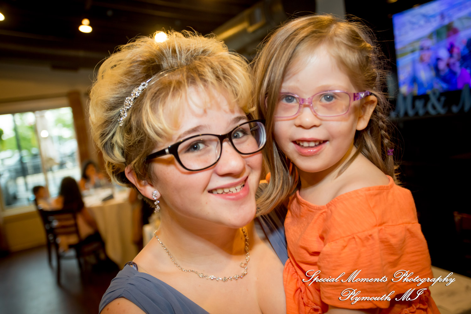 Karen & James at Andiamo Italian Livonia MI wedding photography