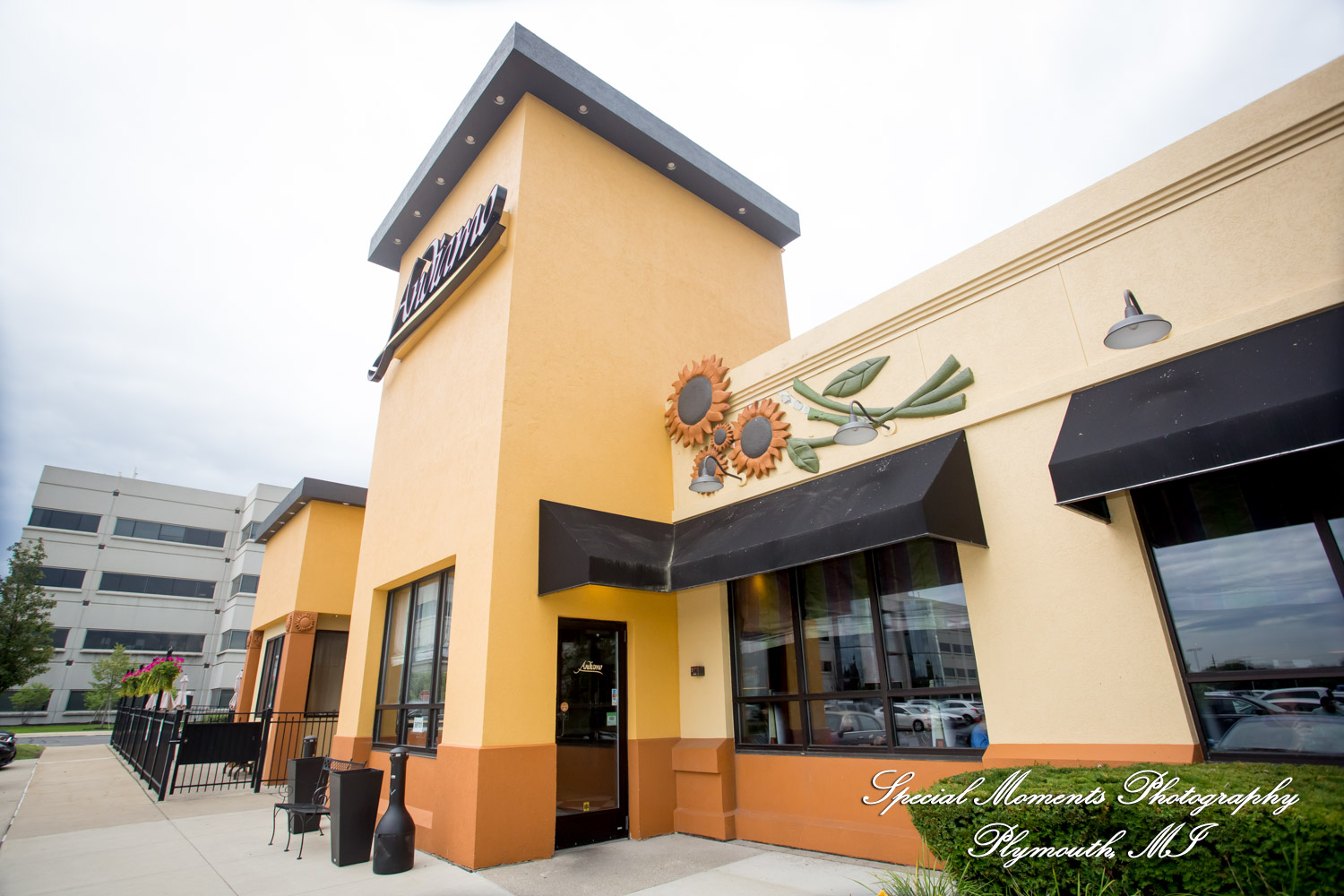 Karen & James at Andiamo Italian Livonia MI wedding photography