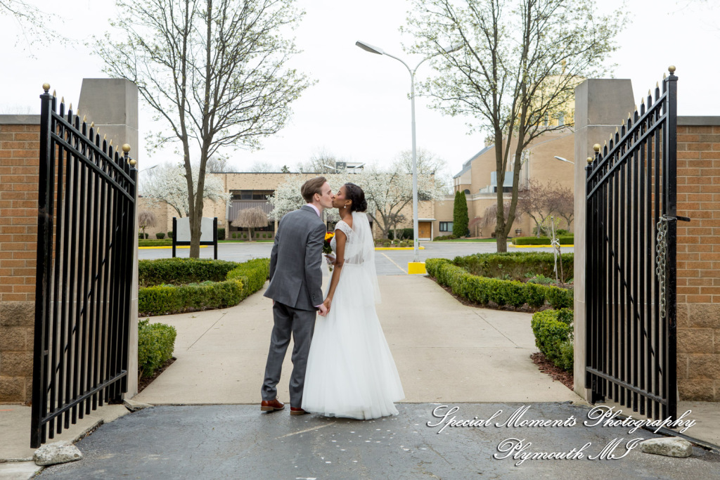 Livia & Clark at Grecian Center Southgate MI wedding photo