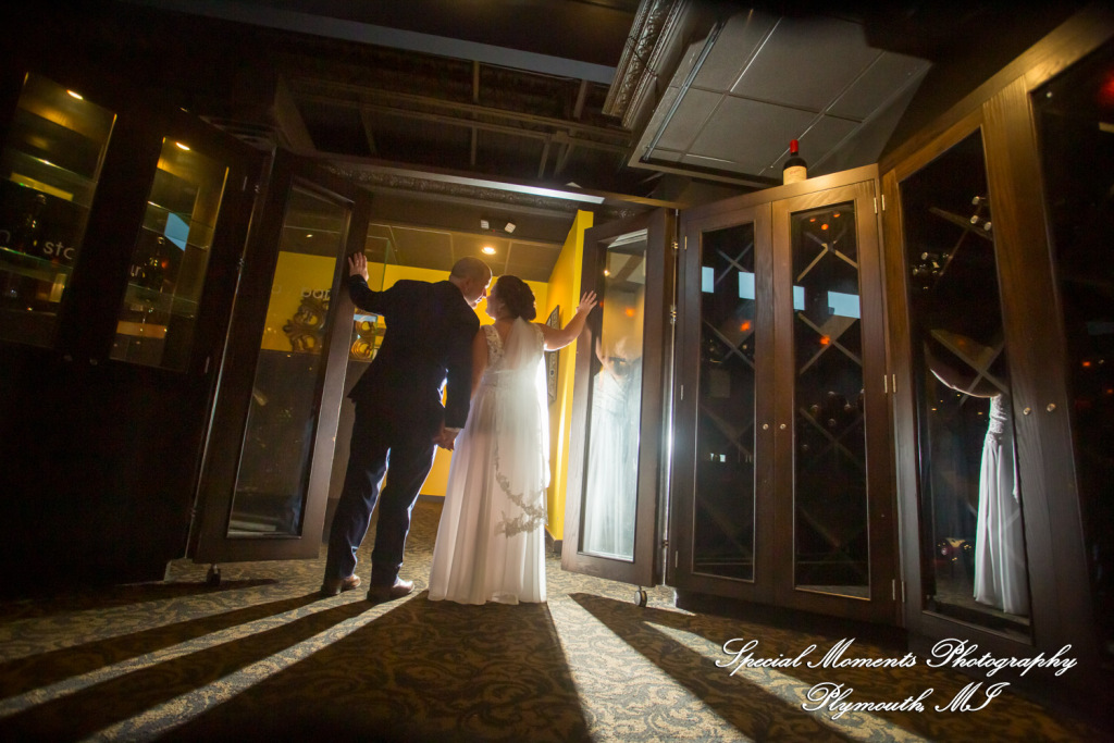Karen & James at Andiamo Italian Livonia MI wedding photography