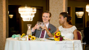 Livia & Clark at Grecian Center Southgate MI wedding photo