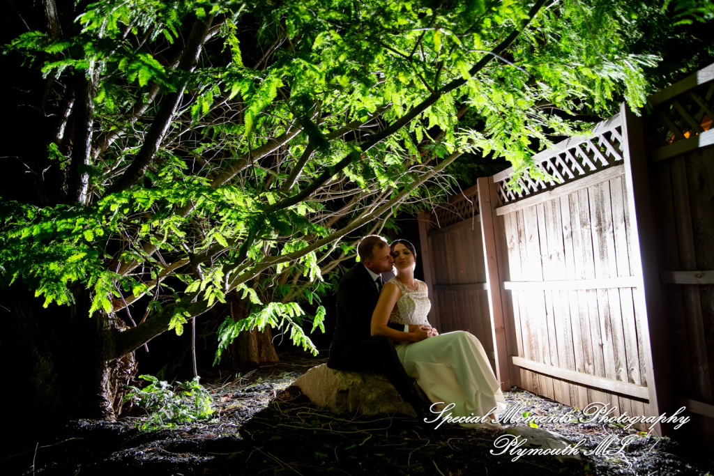 Holly & Jonathan at Stonebridge Golf Course Ann Arbor MI wedding photograph