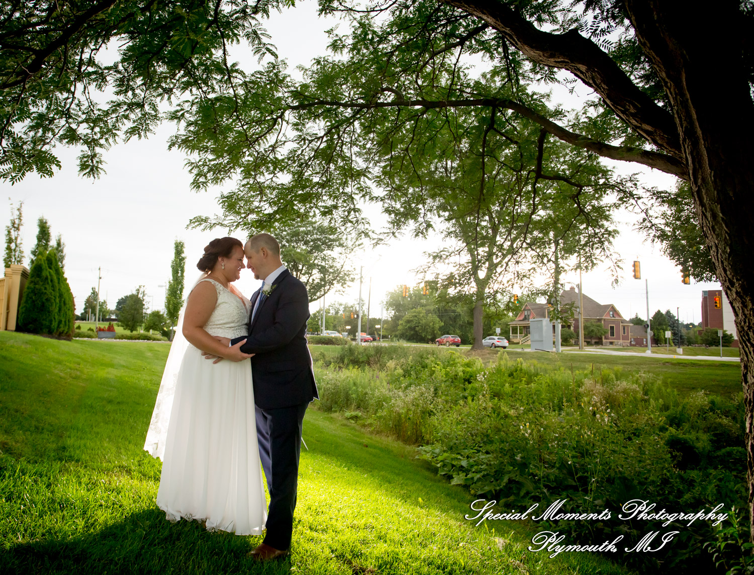 Karen & James at Andiamo Italian Livonia MI wedding photography