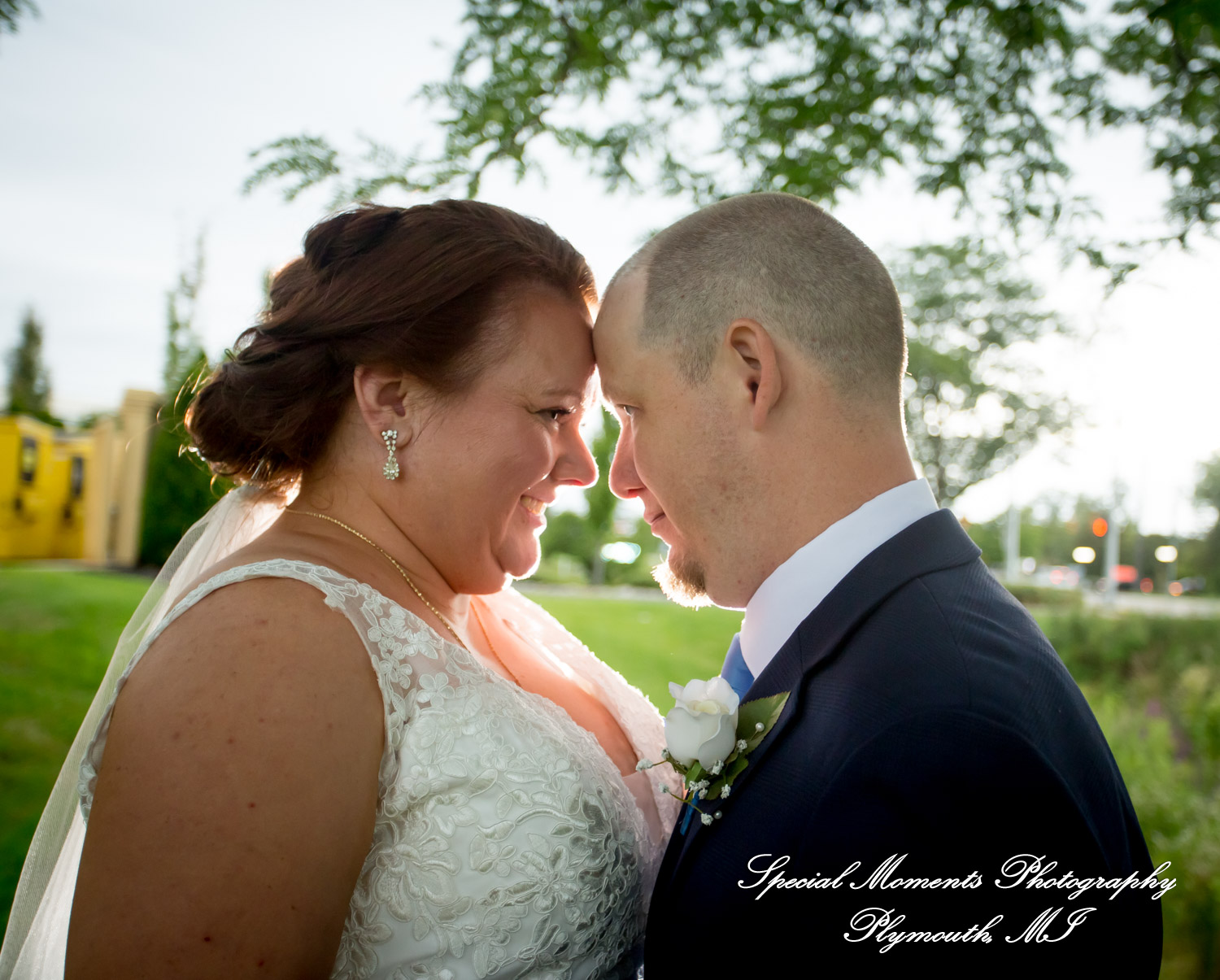 Karen & James at Andiamo Italian Livonia MI wedding photography