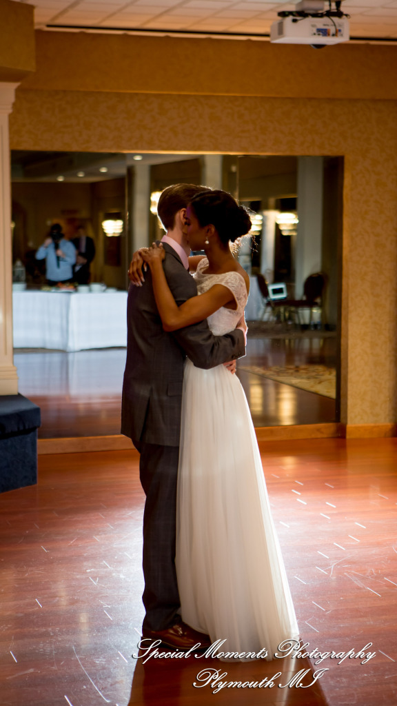 Livia & Clark at Grecian Center Southgate MI wedding photo