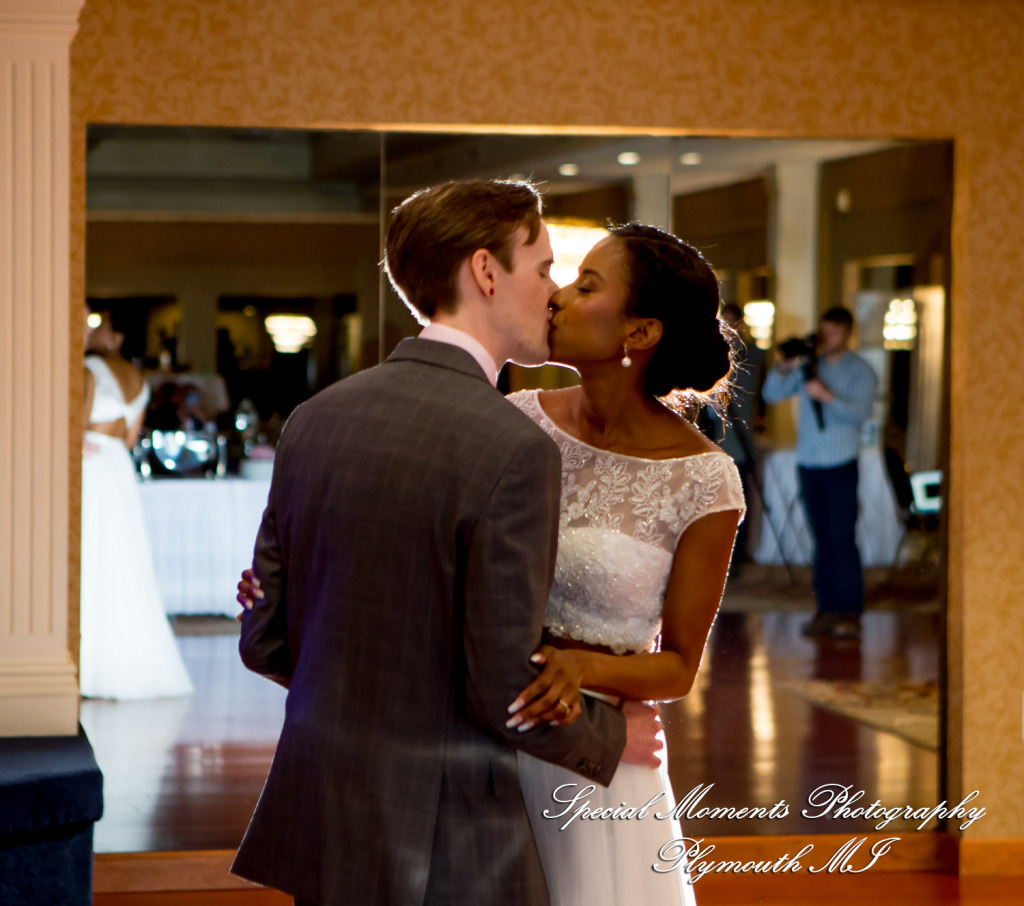 Livia & Clark at Grecian Center Southgate MI wedding photo