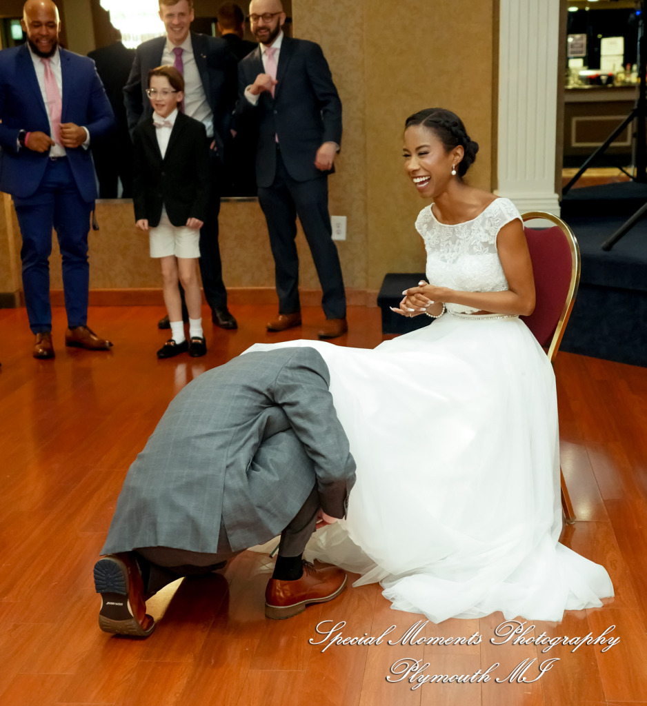 Livia & Clark at Grecian Center Southgate MI wedding photo