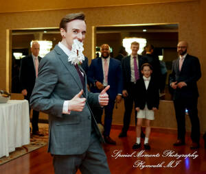 Livia & Clark at Grecian Center Southgate MI wedding photo