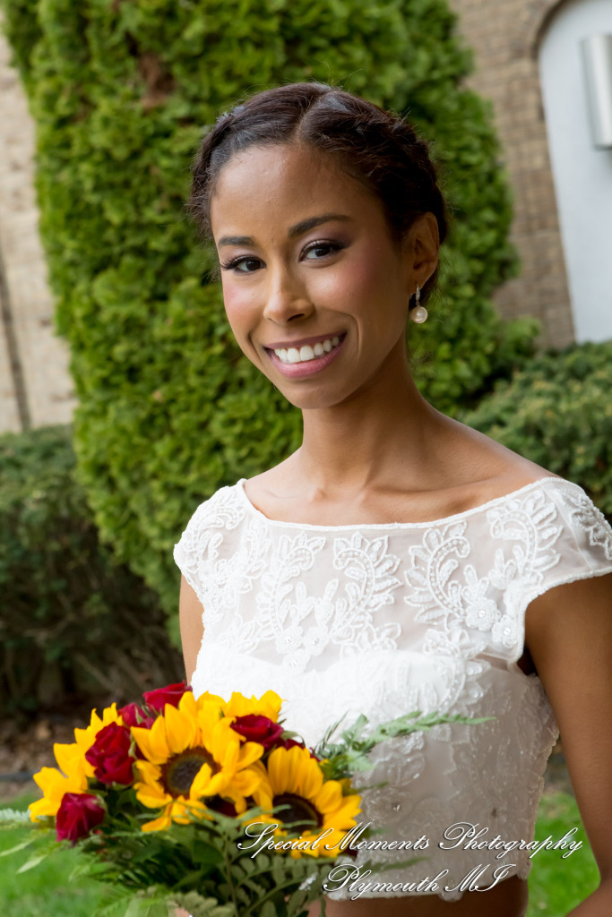 Livia & Clark at Grecian Center Southgate MI wedding photo