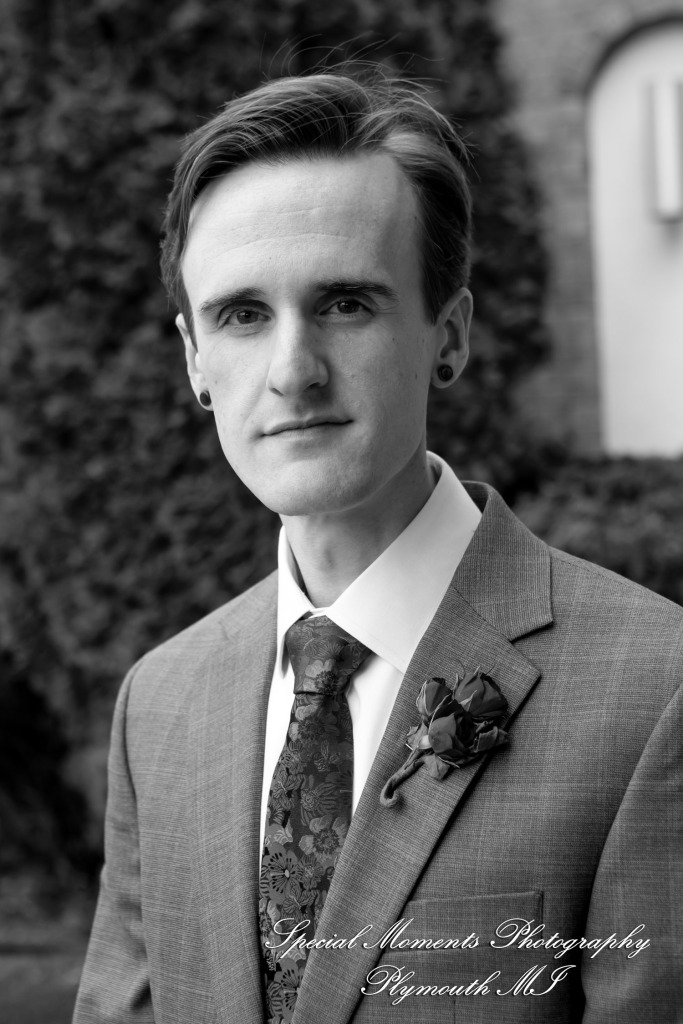 Livia & Clark at Grecian Center Southgate MI wedding photo