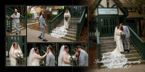 Coffee Table Design - Talia & Adam at Canterbury Castle Lake Orion MI wedding Album Design photography