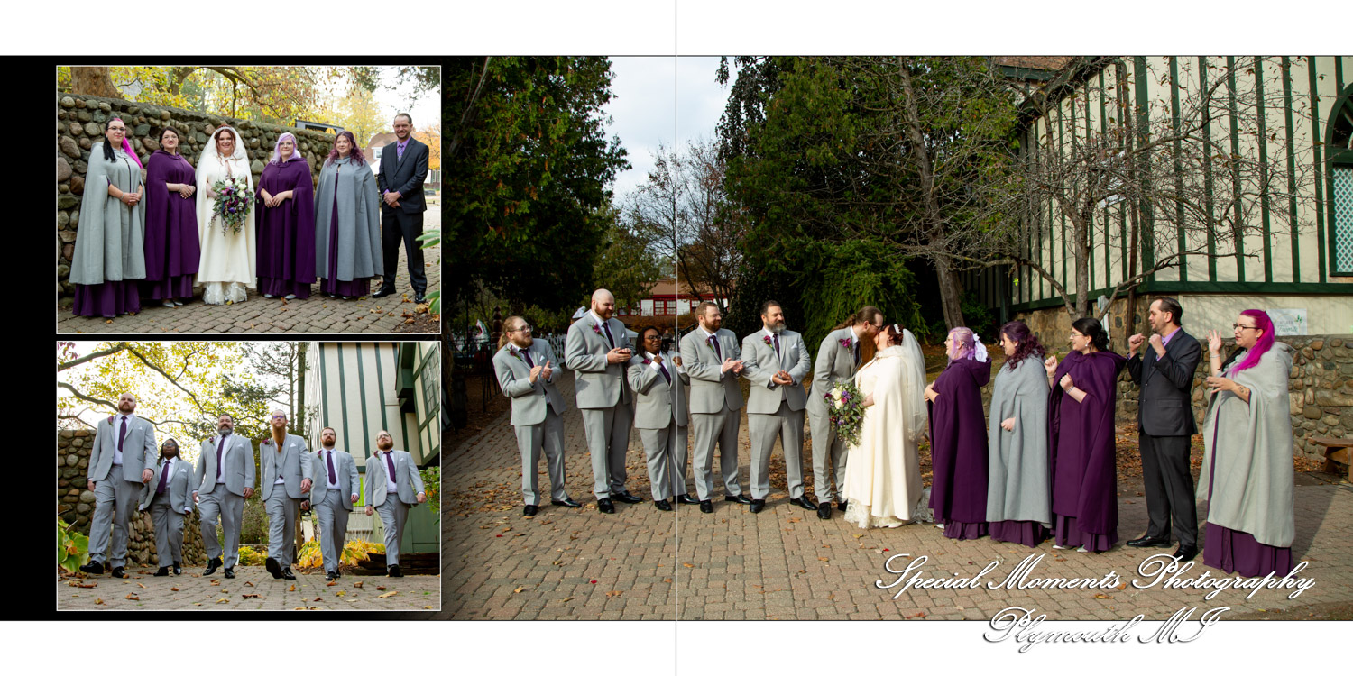 Coffee Table Design - Talia & Adam at Canterbury Castle Lake Orion MI wedding Album Design photography
