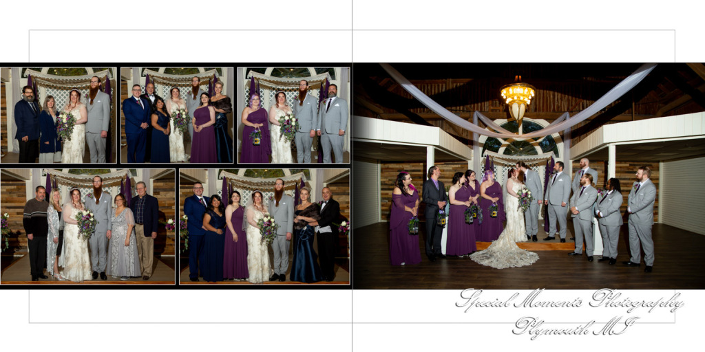 Coffee Table Design - Talia & Adam at Canterbury Castle Lake Orion MI wedding Album Design photography
