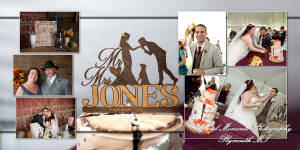 Coffee Table Design - Jake& Katie at their MI Family Farm wedding album photography