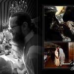 Coffee Table Design - Talia & Adam at Canterbury Castle Lake Orion MI wedding Album Design photography