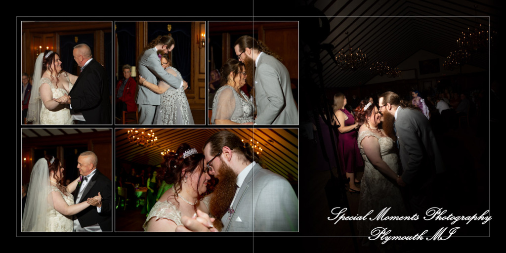 Coffee Table Design - Talia & Adam at Canterbury Castle Lake Orion MI wedding Album Design photography