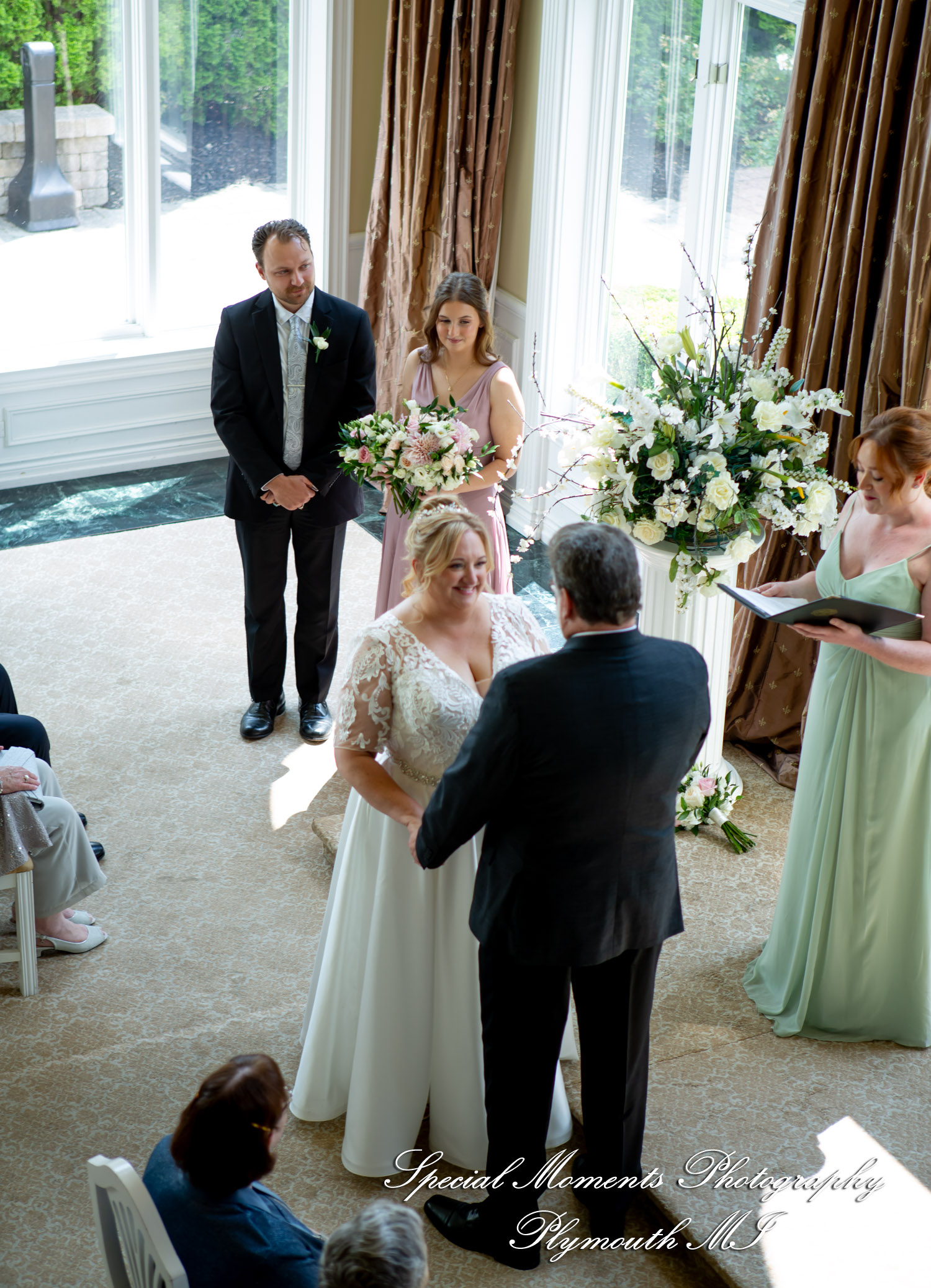 Darcy & Scott at White House Wedding Chapel Warren MI wedding photograph